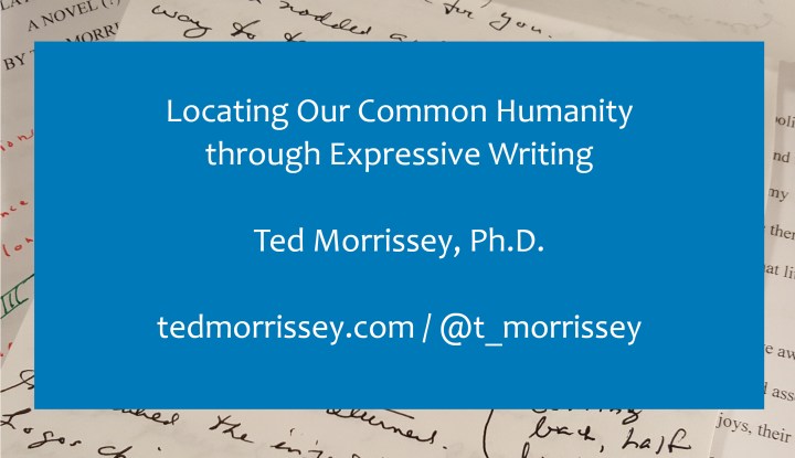 Expressive Writing 14 - title frame